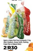 Apple Or Abata Fetel Pear Econopacks-For 2 x 1.5kg