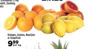 Oranges, Lemons, Naartjies Or Grapefruit-Per kg