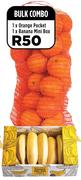 Bulk Combo of 1x Orange Pocket & 1x Banana Mini Box