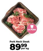 Pork Neck Steak-Per Kg