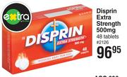 Disprin Extra Strength 500mg 48 Tablets