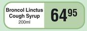 Broncol Linctus Cough Syrup-200ml