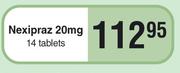 Nexipraz 20mg 14 Tablets