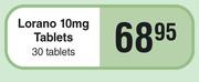 Lorano 10mg Tablets 30 Tablets