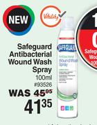 Safeguard Antibacterial Wound Wash Spray-100ml