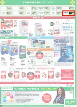 Dis-Chem : Winter Price Freeze (13 July - 13 August 2023), page 3