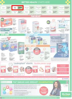 Dis-Chem : Winter Price Freeze (13 July - 13 August 2023), page 3