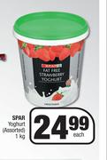 Spar Yoghurt Assorted-1Kg Each