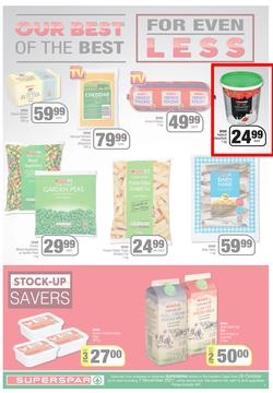SUPERSPAR EASTERN CAPE : Our Best For Less (26 October - 7 November 2021) | Valid In Butterworth, Cofimvaba, Daku, Engcobo, Georgious, Highway, Kwantu, Mdantsane, Ndu, New Brighton, Protea, Zonke, page 3