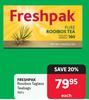 Freshpak Rooibos Tagless Teabags-160's Each