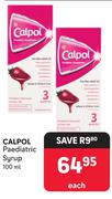 Calpol Paediatric Syrup-100ml Each