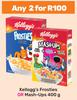 Kellogg's Frosties Or Mash Ups-For Any 2 x 400g