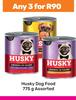 Husky Dog Food Assorted-For Any 3 x 775g