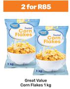 Great Value Corn Flakes-For 2 x 1Kg