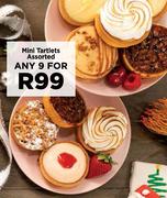 Mini Tartlets Assorted-For Any 9