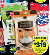 Golden Cloud Cake Wheat Flour 10Kg, PnP Maize Meal 10Kg-All 3
