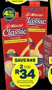 Clover Classic Vanilla Flavoured Custard-For 2 x 1Kg