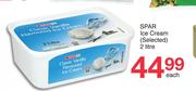 Spar Ice Cream (Selected)-2Ltr Each