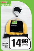 Spar Freshline Bananas-750g Per Bag
