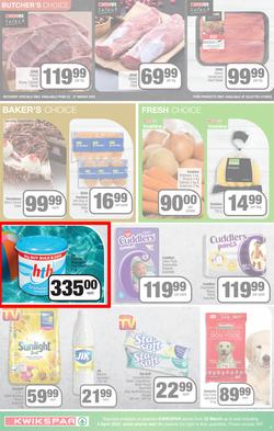 KWIKSPAR EASTERN CAPE : Get More Easter Savings (22 March - 03 April 2022) | Valid In Abbotsford, Beacon Isle, Burt Drive, Butterworth, Cambridge West, Colchester, Dhaysons, East End, Miramar, page 3