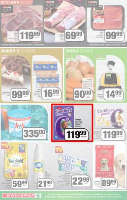 KWIKSPAR EASTERN CAPE : Get More Easter Savings (22 March - 03 April 2022) | Valid In Abbotsford, Beacon Isle, Burt Drive, Butterworth, Cambridge West, Colchester, Dhaysons, East End, Miramar, page 3
