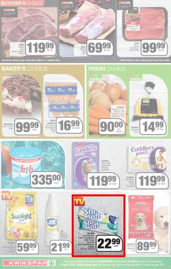 KWIKSPAR EASTERN CAPE : Get More Easter Savings (22 March - 03 April 2022) | Valid In Abbotsford, Beacon Isle, Burt Drive, Butterworth, Cambridge West, Colchester, Dhaysons, East End, Miramar, page 3