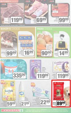 KWIKSPAR EASTERN CAPE : Get More Easter Savings (22 March - 03 April 2022) | Valid In Abbotsford, Beacon Isle, Burt Drive, Butterworth, Cambridge West, Colchester, Dhaysons, East End, Miramar, page 3