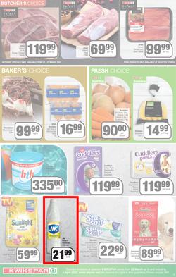 KWIKSPAR EASTERN CAPE : Get More Easter Savings (22 March - 03 April 2022) | Valid In Abbotsford, Beacon Isle, Burt Drive, Butterworth, Cambridge West, Colchester, Dhaysons, East End, Miramar, page 3