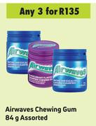 Airwaves Chewing Gum Assorted-For 3 x 84g