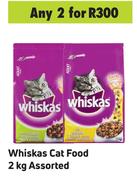 Whiskas Cat Food Assorted-For 2 x 2Kg