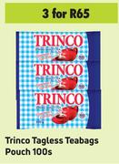 Trinco Tagless Teabags Pouch-For 3 x 100s