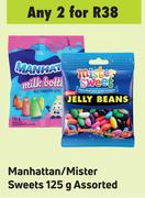 Manhattan/Mister Sweets Assorted-For 2 x 125g