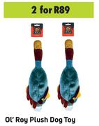 Ol'Roy Plush Dog Toy-For 2