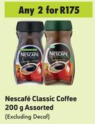 Nescafe Classic Coffee Assorted-For 2 x 200g
