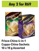 Frisco Chino 4 In 1 Cuppa Chino Sachets Assorted-For 2 x 10 x 19g