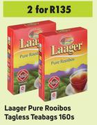 Laager Pure Rooibos Tagless Teabags-For 2 x 160s
