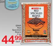 Spar Red Speckled Beans-2Kg Each