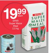 Spar Super Maize Meal-2.5Kg Each