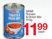 Spar Tomato & Onion Mix-g Each