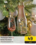 EH Champagne Glass Or Bottle Tree Decor-Each