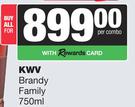 KWV Brandy Family-750ml Per Combo