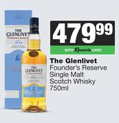 The Glenlivet Founder's Reserve Single Malt Scotch Whisky-750ml