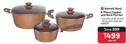 Bennett Read 6 Piece Copper & Rock Pot Set-Per Set
