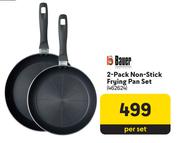 Bauer 2 Pack Non Stick Frying Pan Set-Per Set