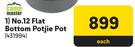 Camp Master No.12 Flat Bottom Potjie Pot-Each
