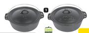 Camp Master No.12 Flat Bottom Potjie Pot-Each