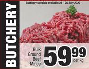 Bulk Ground Beef Mince-Per Kg