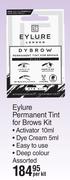 Eylure London Permanent Tint For Brows Kit-Per Kit