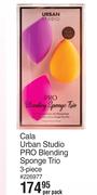 Cala Urban Studio Pro Blending Sponge Trio 3 Piece-Per Pack
