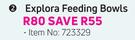 Tommee Tippee Explora Feeding Bowls